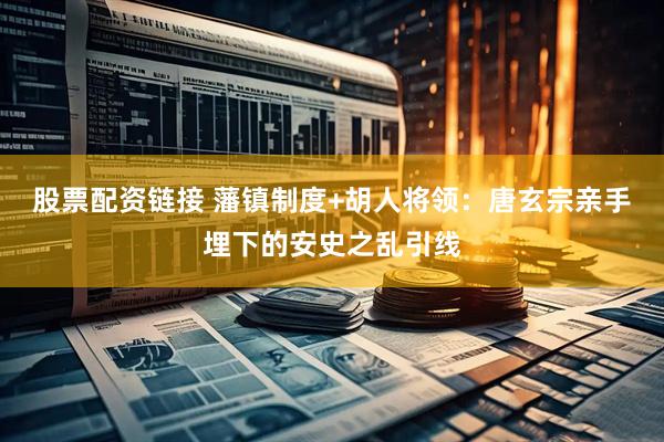 股票配资链接 藩镇制度+胡人将领：唐玄宗亲手埋下的安史之乱引线